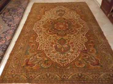 Tapis orient bordeaux laine iran  fait main