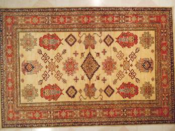 Tapis orient bordeaux laine iran  fait main