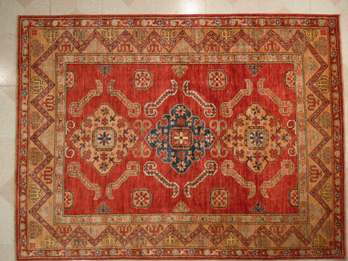 Tapis orient bordeaux laine iran  fait main