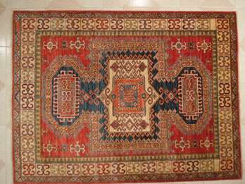 Tapis orient bordeaux laine iran  fait main