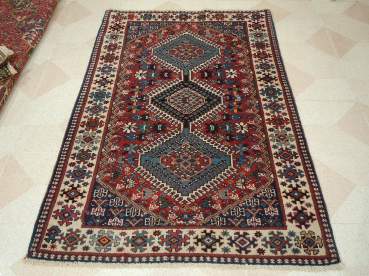 Tapis orient bordeaux laine iran  fait main