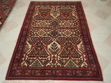 Tapis orient bordeaux laine iran  fait main
