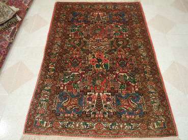 Tapis orient bordeaux laine iran  fait main