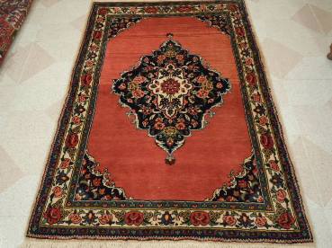 Tapis orient bordeaux laine iran  fait main