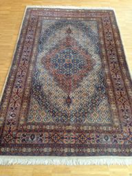 Tapis orient bordeaux laine iran  fait main