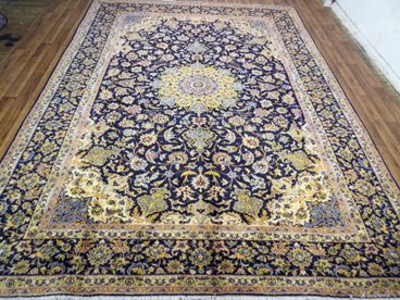 Tapis orient bordeaux laine iran  fait main