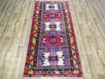 Tapis orient bordeaux laine iran  fait main