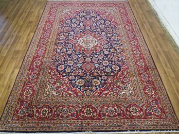 Tapis orient bordeaux laine iran  fait main