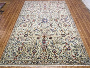 Tapis orient bordeaux laine iran  fait main