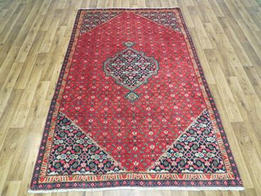 Tapis orient bordeaux laine iran  fait main