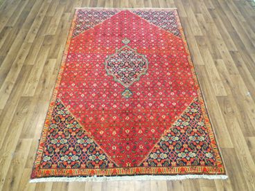 Tapis orient bordeaux laine iran  fait main
