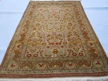 Tapis orient bordeaux laine iran  fait main