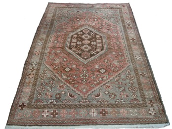Tapis orient bordeaux laine iran  fait main