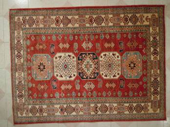 Tapis orient bordeaux laine iran  fait main