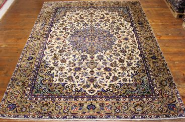 Tapis orient bordeaux laine iran  fait main